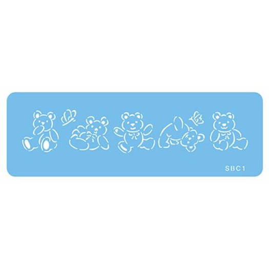 JEM Tumbling Ted Stencil