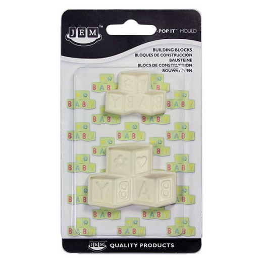 JEM Pop It Building Blocks Mould Set