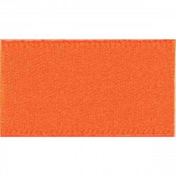 Ribbon 15mm Orange Delight Double Satin