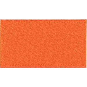 Ribbon 15mm Orange Delight Double Satin Ribbon 15mm Orange Delight Double Satin
