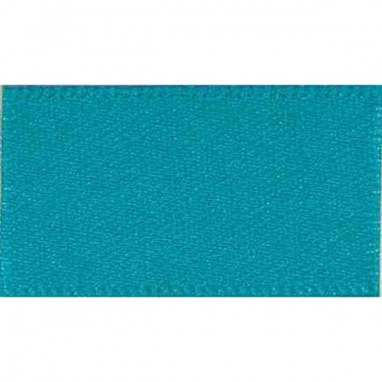 Berisfords Ribbon 15mm Malibu Blue Double Satin Petrol
