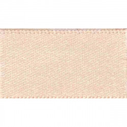 Ribbon 15mm Peach Double Satin