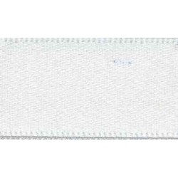 Ribbon 15mm White Double Satin 50m Spool