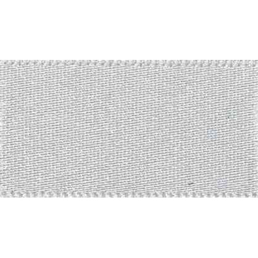 Berisfords Ribbon 15mm Silver Double Satin