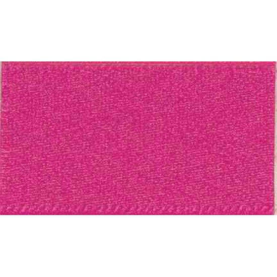 Berisfords Ribbon 15mm Fuchsia Pink Double Satin