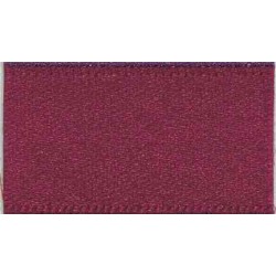 Ribbon 15mm Burgundy Double Satin