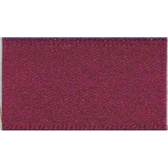 Berisfords Ribbon 15mm Burgundy Double Satin