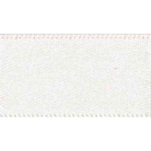 Ribbon 15mm Bridal White Double Satin Ribbon 15mm Bridal White Double Satin