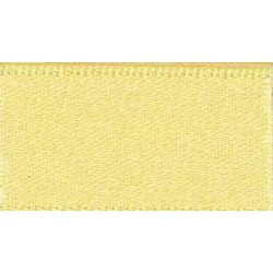 Ribbon 15mm Lemon Yellow Double Satin