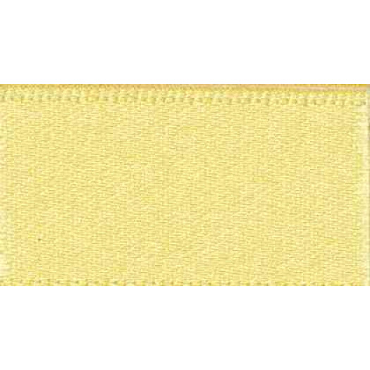 Berisfords Ribbon 15mm Lemon Yellow Double Satin Berisfords Ribbon 15mm Lemon Yellow Double Satin