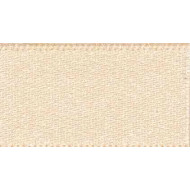 Ribbon 15mm Cream Double Satin