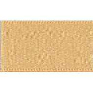 Ribbon 15mm Honey Gold Double Satin