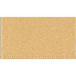 Ribbon 15mm Honey Gold Double Satin