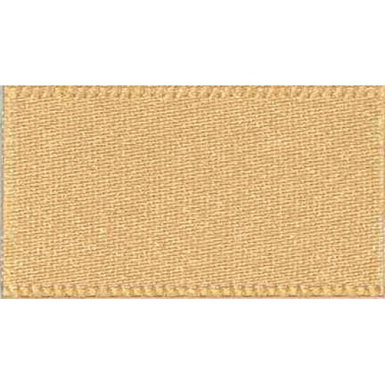 Berisfords Ribbon 15mm Honey Gold Double Satin
