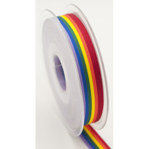 Berisfords Ribbon 15mm Rainbow