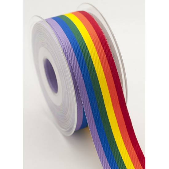 Berisfords Ribbon 35mm Rainbow
