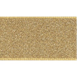 Ribbon 40mm Gold Double Lame