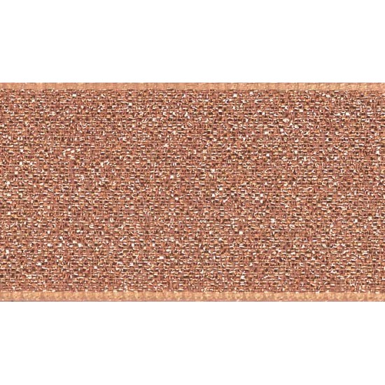 Berisfords Ribbon 40mm Rose Gold Double Lame