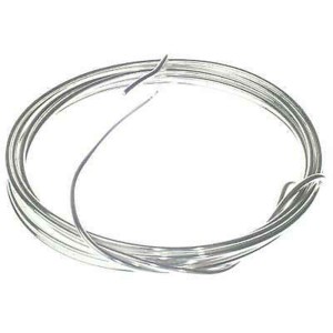 Wire Plated Silver 1.7m
