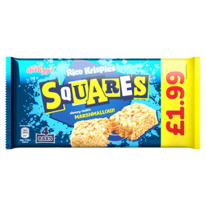 Kellogg’s Rice Krispies Squares 4x 28g Kellogg’s Rice Krispies Squares 4x 28g