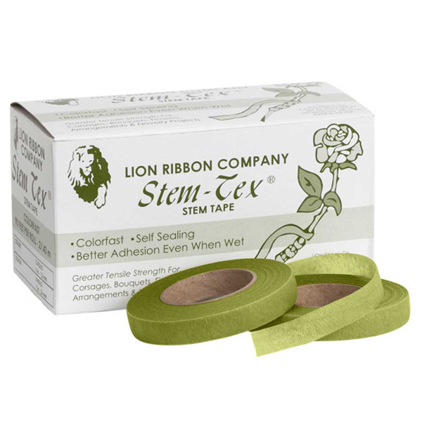 Lion Ribbon Company Stemtex Stem Tape Nile Green (0.5"/27m) Lion Ribbon Company Stemtex Stem Tape Nile Green (0.5"/27m)
