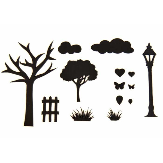 Patchwork Cutters Countryside Silhouette Cutter Patchwork Cutters Countryside Silhouette Cutter