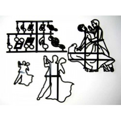 Ballroom Dancers Cutter/Embosser