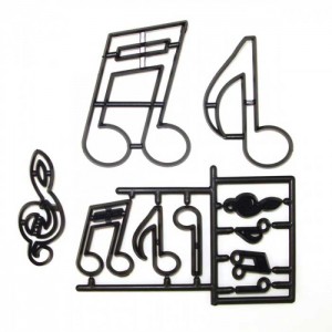 Musical Notes Large & Extra Large Cutter/Embosser Musical Notes Large & Extra Large Cutter/Embosser