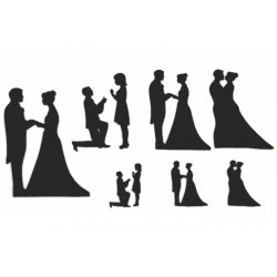 Wedding Silhouettes Cutter