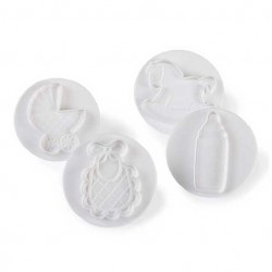 Sweet Baby Plunger Cutter Set Large