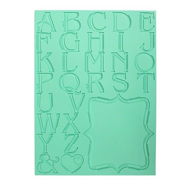 Pavoni Pavoni Magic Decor Cake Lace Mat 9 Letters Alphabet Pavoni Pavoni Magic Decor Cake Lace Mat 9 Letters Alphabet
