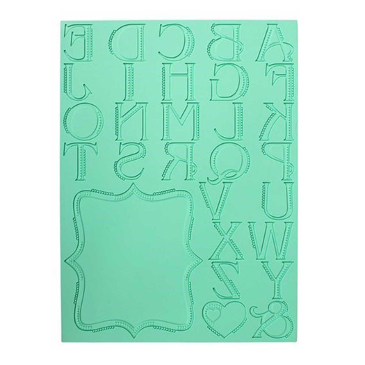 Pavoni Pavoni Magic Decor Cake Lace Mat 9 Letters Alphabet Pavoni Pavoni Magic Decor Cake Lace Mat 9 Letters Alphabet