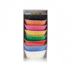 Cupcake Cases Foil Lined - Assorted Metallic x100