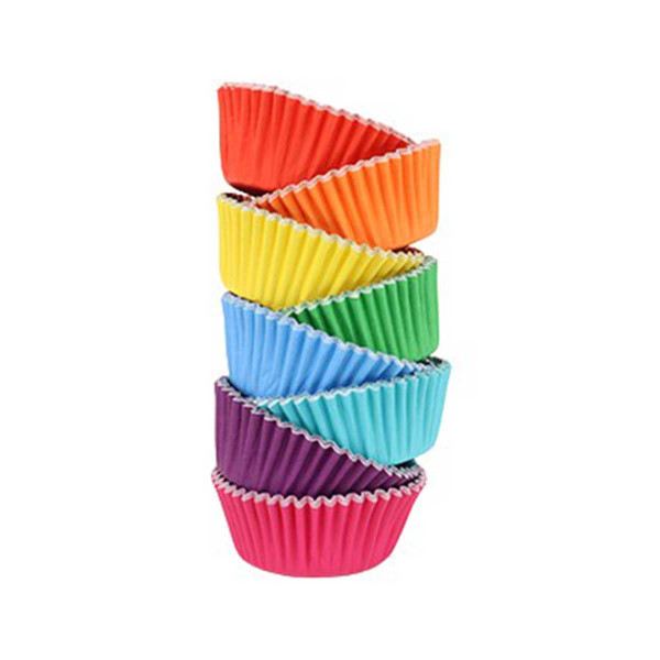 PME Cupcake Cases Foil Lined - Rainbow x100 PME Cupcake Cases Foil Lined - Rainbow x100