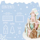 PME Gingerbread House Cookie Cutter Set