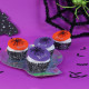 PME Muffin Cupcake Cases Foil Spiderweb x30