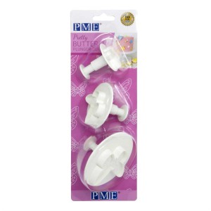Pretty Butterfly Plunger Cutter Set x3 Pretty Butterfly Plunger Cutter Set x3