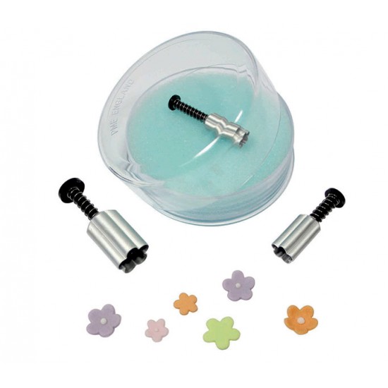 PME Blossom/Forget-Me-Not Plunger Cutter Set