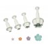 Flower Blossom Forget-Me-Not Plunger Cutter Set