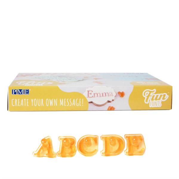 PME Fun Fonts Alphabet Upper & Lower Letters Stamp Collection #2 PME Fun Fonts Alphabet Upper & Lower Letters Stamp Collection #2
