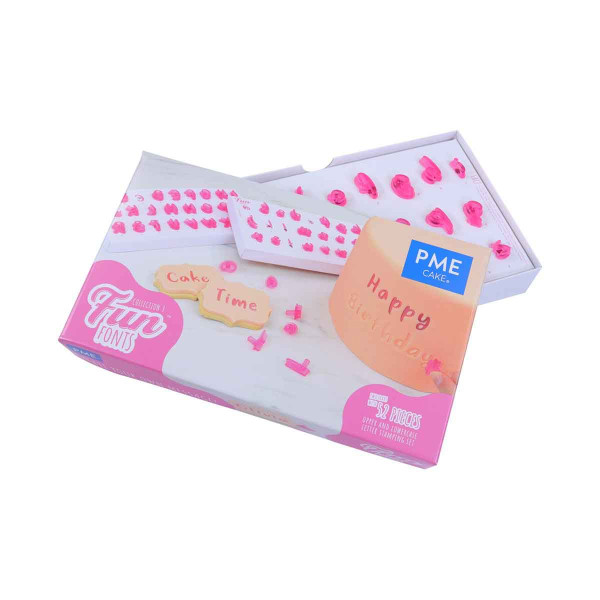 PME Fun Fonts Alphabet Upper & Lower Letters Stamp Collection #3 PME Fun Fonts Alphabet Upper & Lower Letters Stamp Collection #3