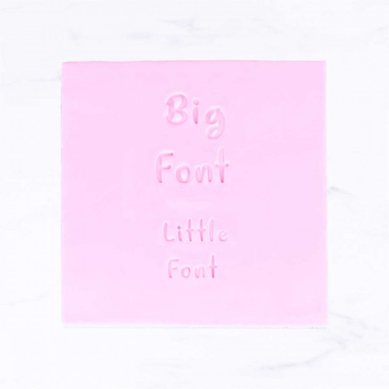 PME Fun Fonts Cupcake and Cookies Collection #3