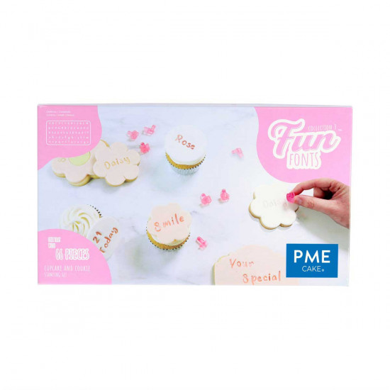 PME Fun Fonts Cupcake and Cookies Collection #3