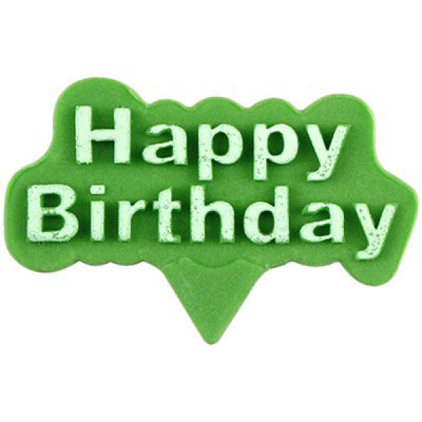 PME Happy Birthday Plunger Cutter Set PME Happy Birthday Plunger Cutter Set
