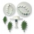 Veined Holly Leaf Plunger Cutter Set Large