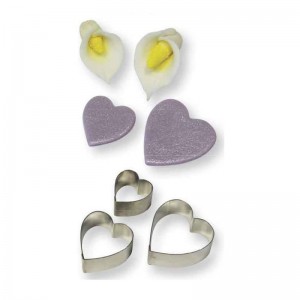 Heart/Arum Lily Cutter Set Heart/Arum Lily Cutter Set