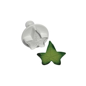 Veined Ivy Leaf Plunger Cutter Small
