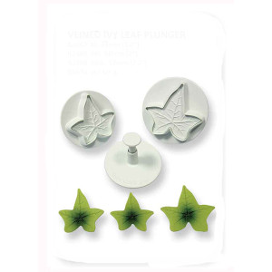 Veined Ivy Leaf Plunger Cutter Set Large Veined Ivy Leaf Plunger Cutter Set Large