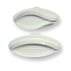 Veined Lily Plunger Cutter Set Medium