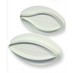 Veined Lily Plunger Cutter Set Large